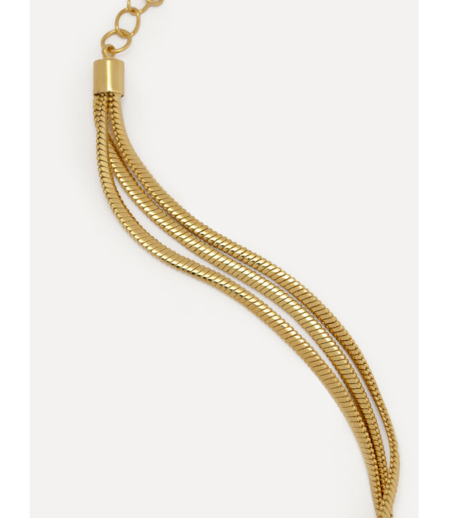 Les Soeurs Mara Multiple Snake Bracelet