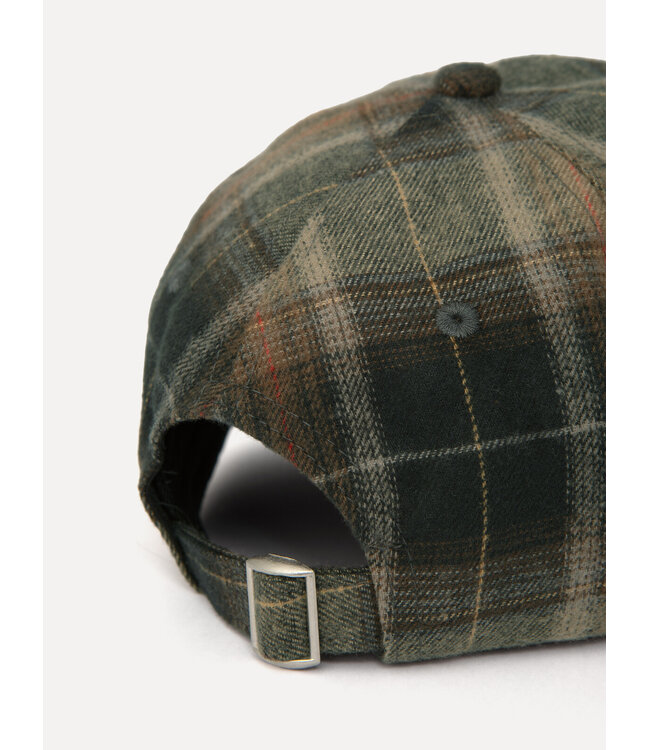Les Soeurs Pipa Checked Cap Green