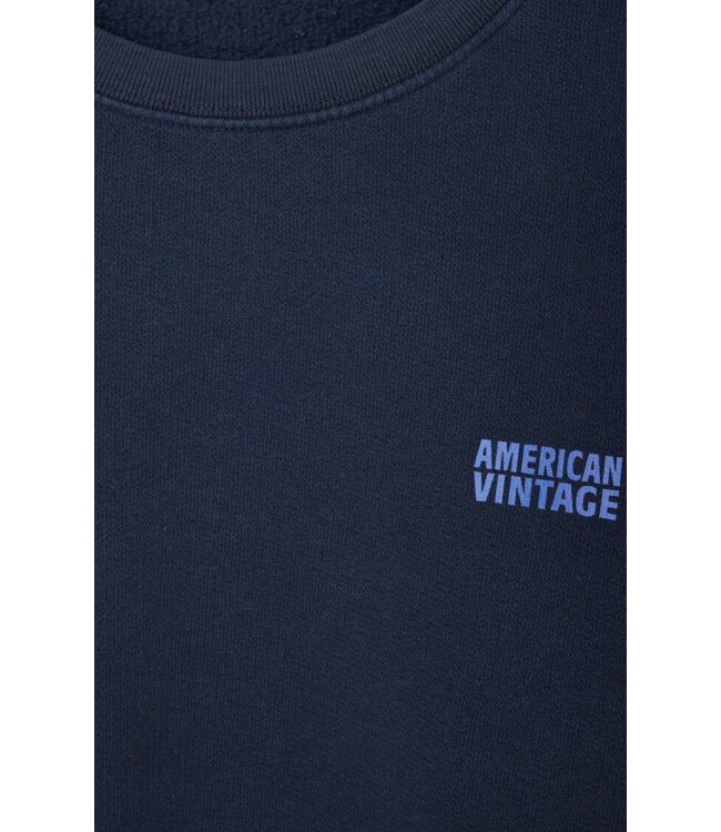 American Vintage Izubird Sweater Marine