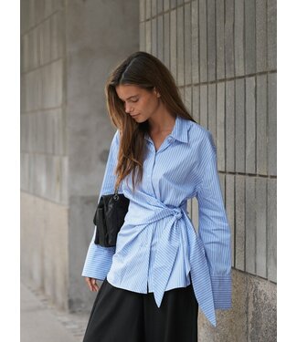 Neo Noir Helisa Stripe Shirt