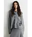 Second Female Alpha Knit Collar Cardigan