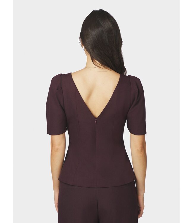 Neo Noir Mellisana Structure Blouse