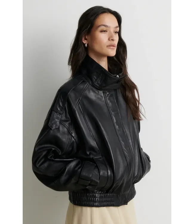 Second Female Aluka Leather Jacket