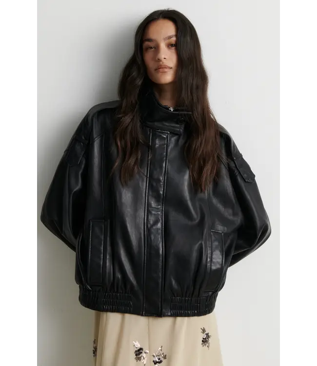 Second Female Aluka Leather Jacket