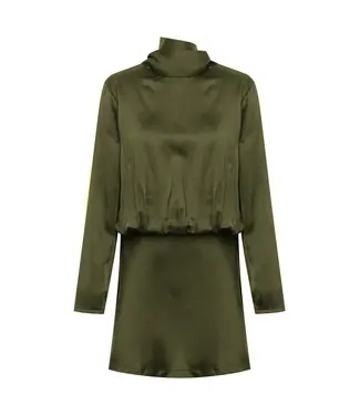 Mbym Quill Dagny Dress Olive