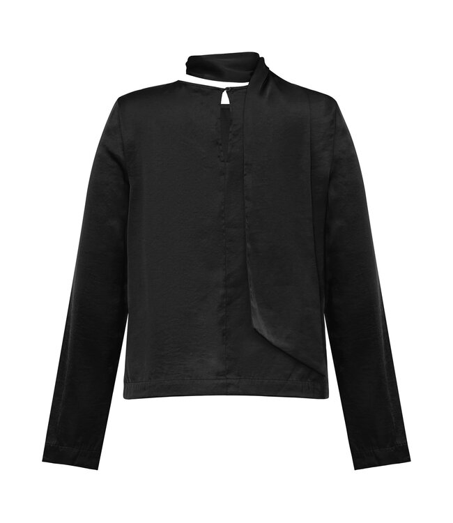 Mbym Rosaline Quill Blouse Black