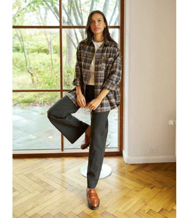 Neo Noir Dalma Flannel Check Shirt