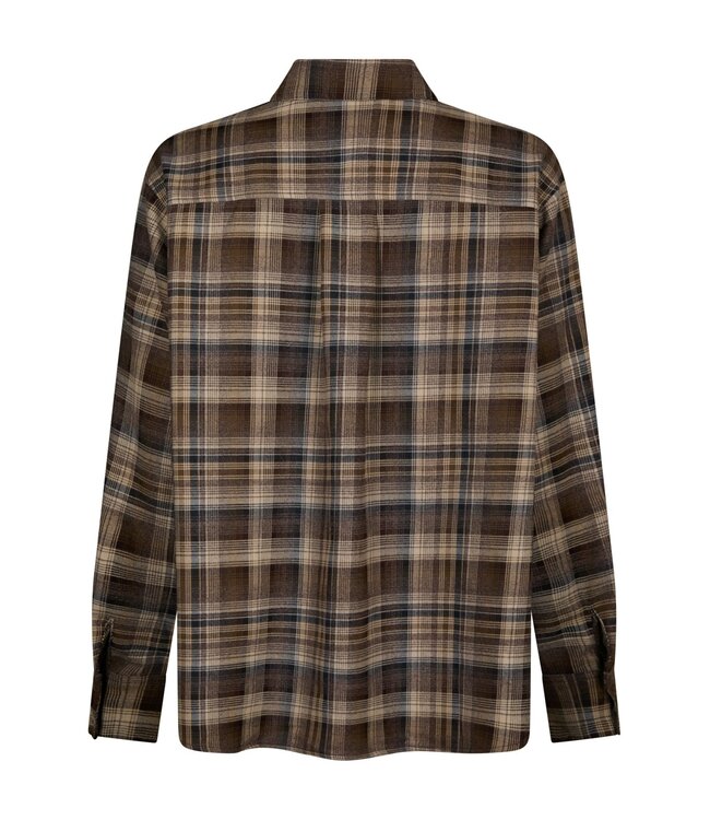 Neo Noir Dalma Flannel Check Shirt