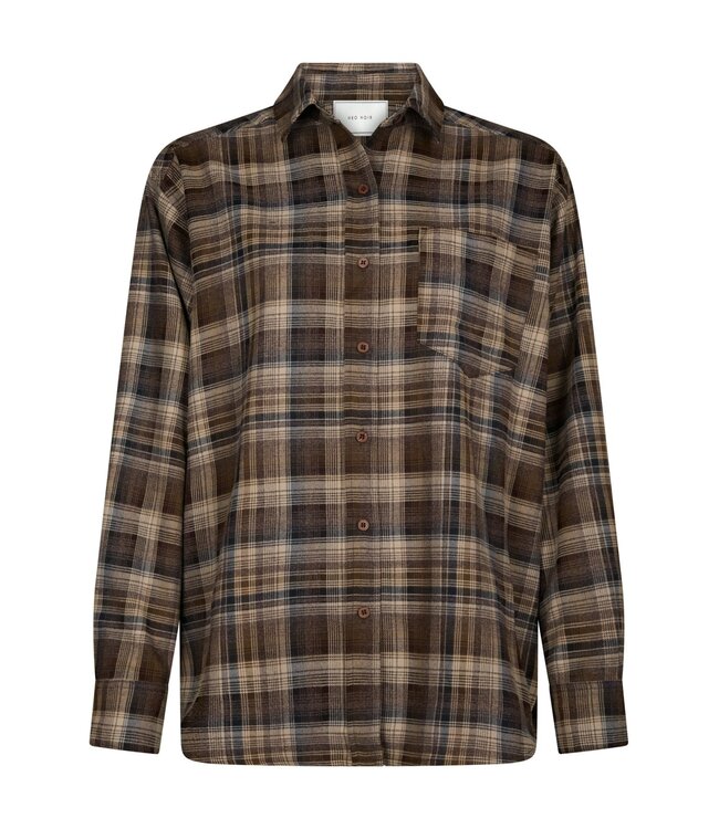 Neo Noir Dalma Flannel Check Shirt