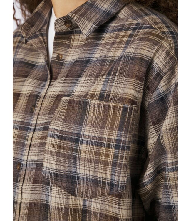 Neo Noir Dalma Flannel Check Shirt