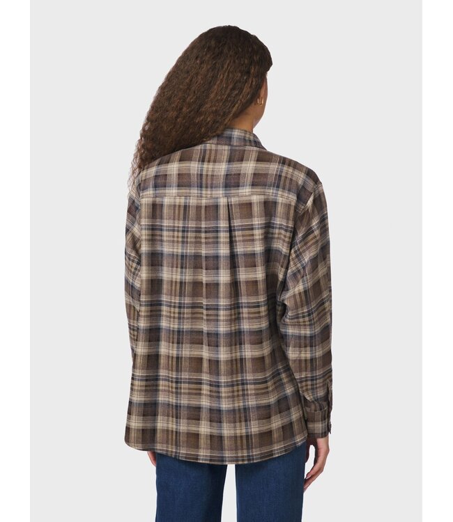 Neo Noir Dalma Flannel Check Shirt