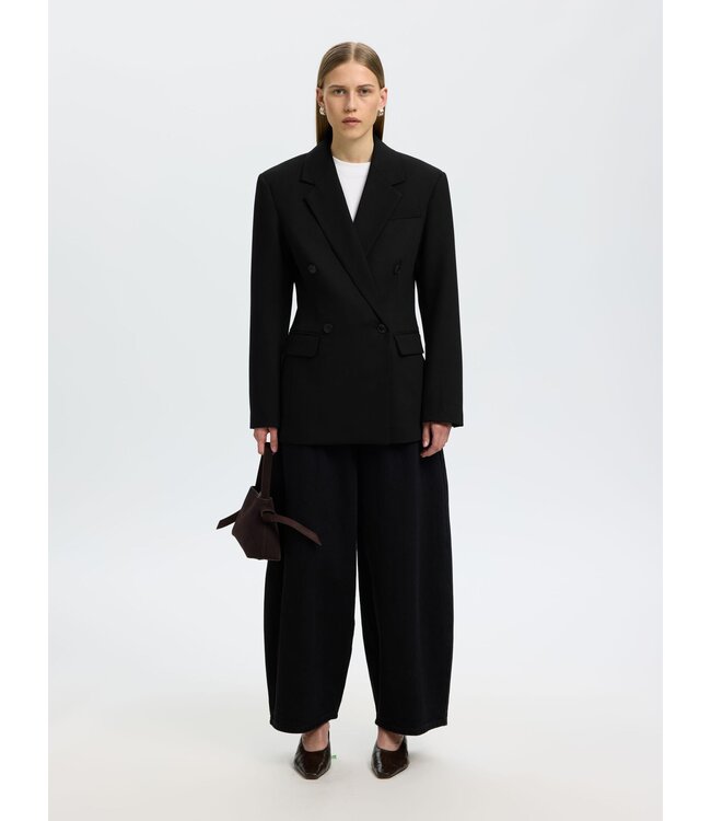 Selected Femme Oversized Mara Wool Blend Blazer