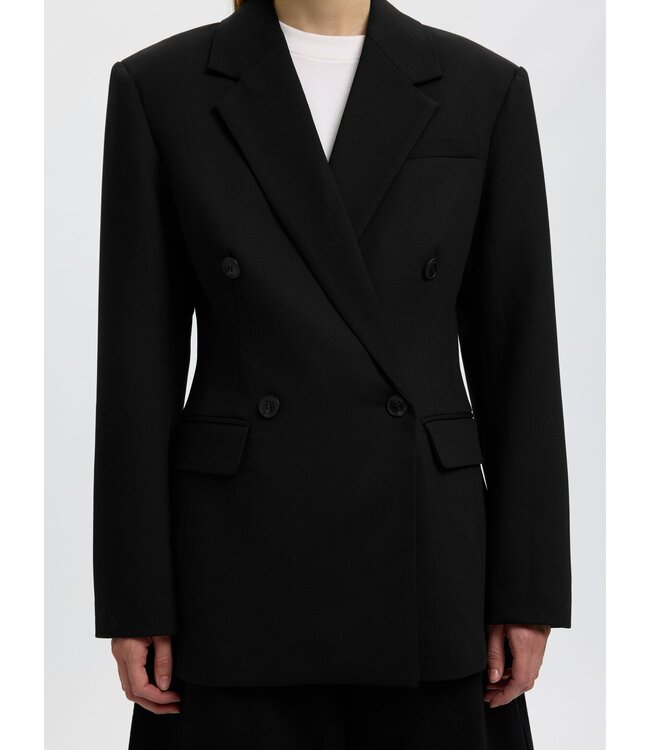 Selected Femme Oversized Mara Wool Blend Blazer