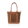 leren dames shopper Ember (suède)