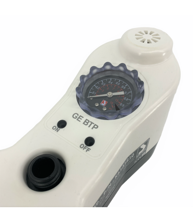 Scoprega Elektrische opblaaspomp BTP 12 met manometer