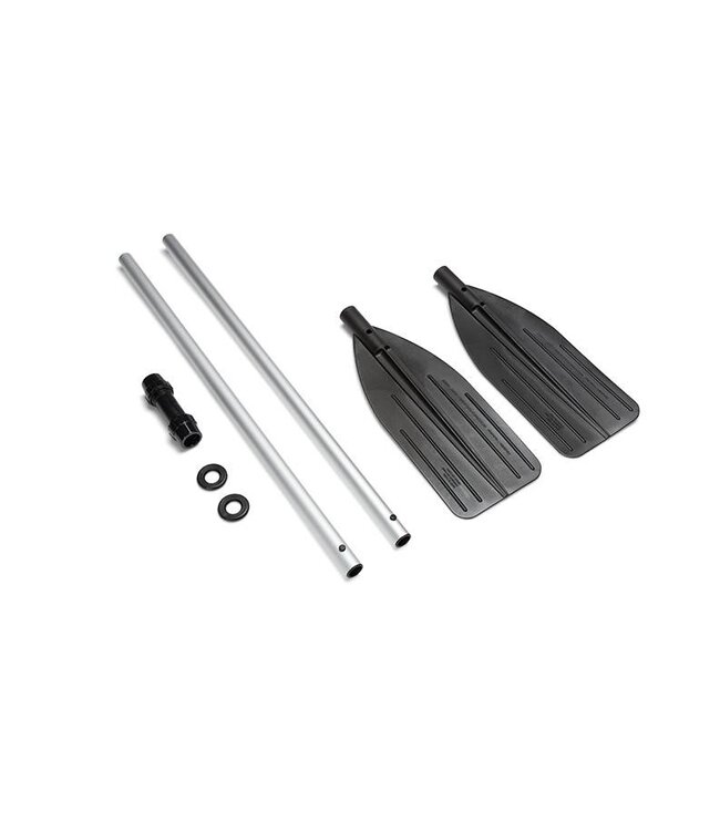 Intex Roeipeddel set of kajak peddel aluminium versterkt 122 / 244 cm