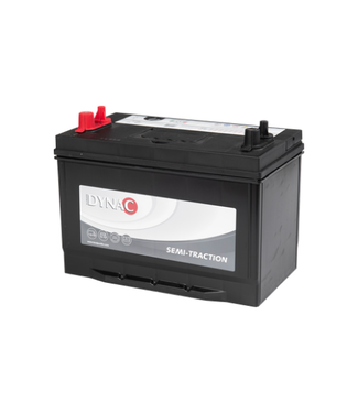 Dynac Semi-tractie accu 12 volt 90 ah type 27DC