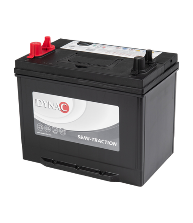 Dynac Semi-tractie accu 12 volt 80 ah type 24DC