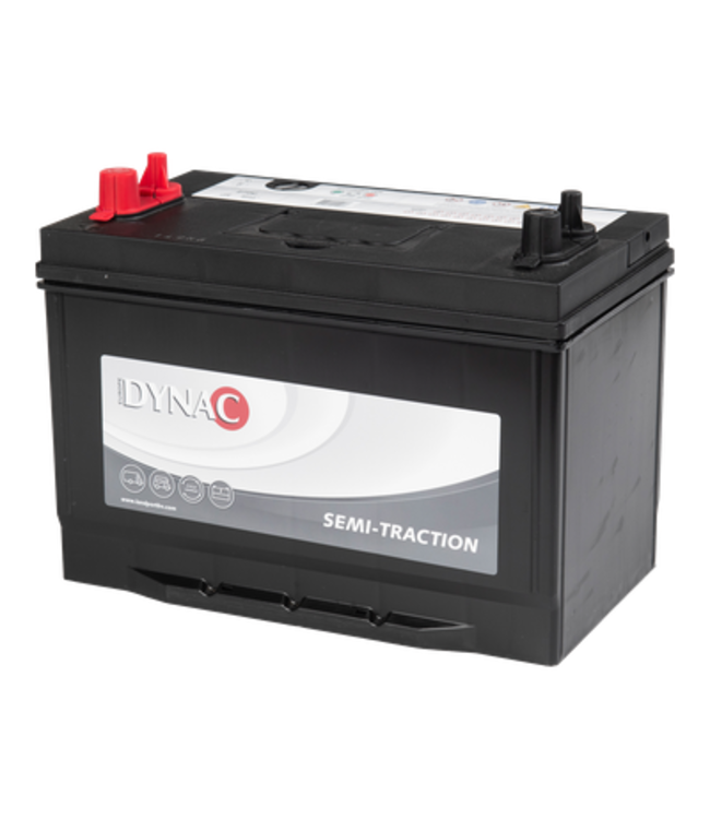 Dynac Semi-tractie accu 12 volt 90 ah type 27DC