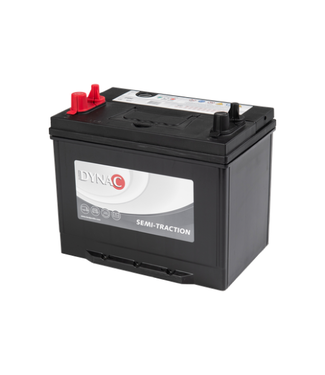 Dynac Semi-tractie accu 12 volt 80 ah type 24DC