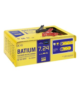 GYS Batium 7/24 acculader 6-12-24 volt