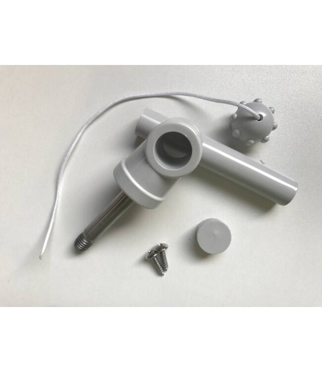 Roeidol met borgmoer voor peddel Talamex rubberboot