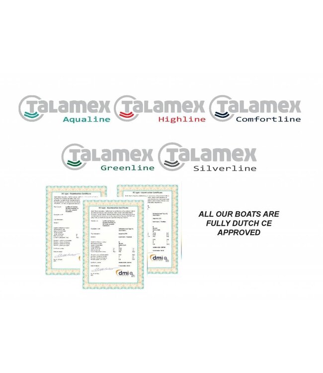 Talamex Highline airdeck HLA 350 rubberboot