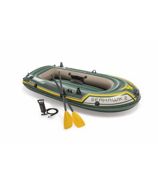 Intex Opblaasboot Seahawk 2 Set tweepersoons