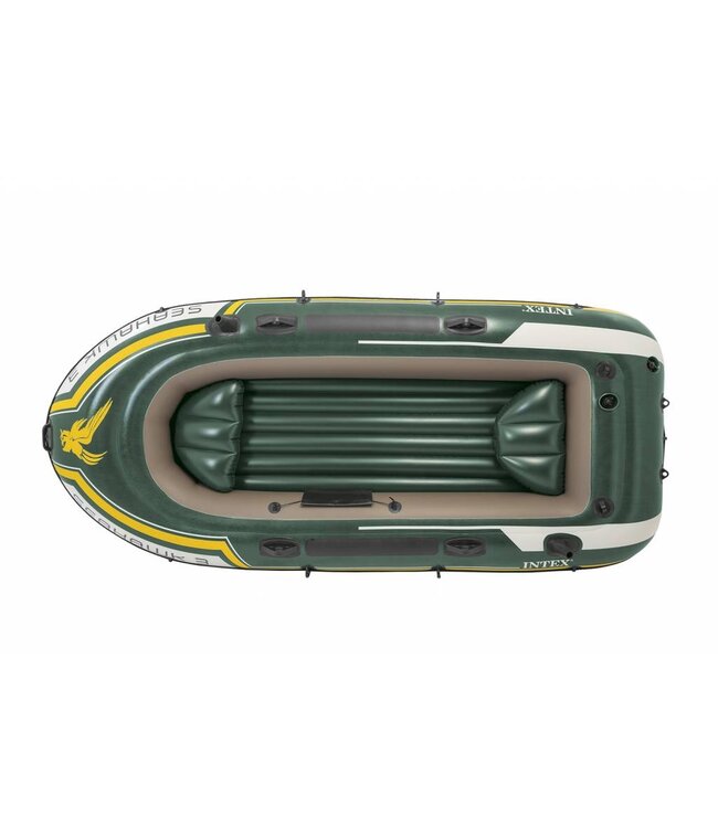 Intex Opblaasboot Seahawk 3 Set driepersoons