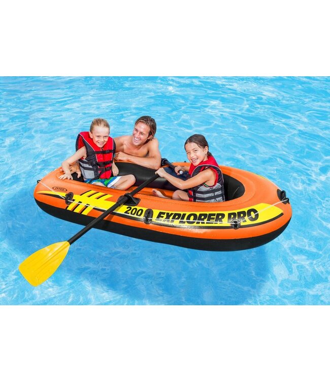 Intex Opblaasboot Explorer PRO 200 Set tweepersoons
