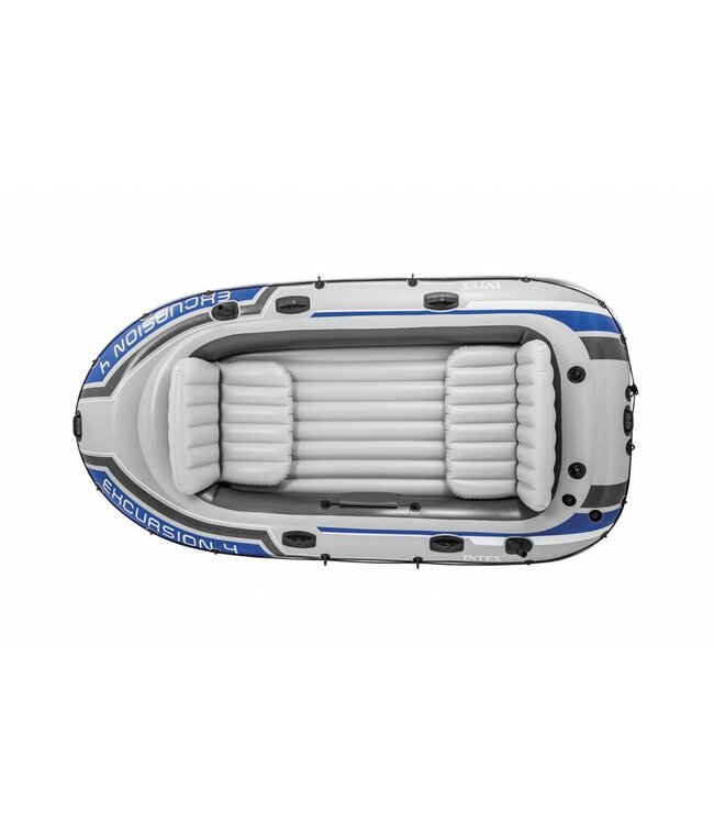 Intex Opblaasboot Excursion 4 Set vierpersoons