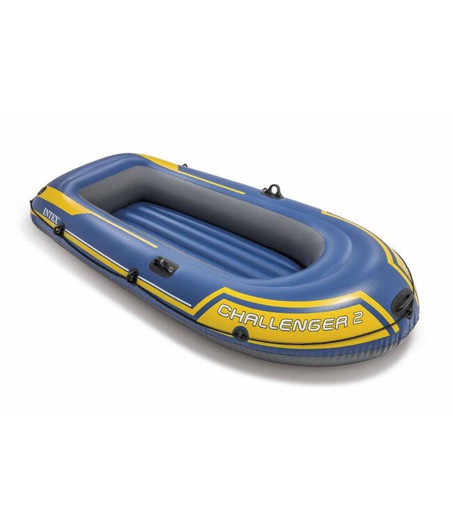 Intex Opblaasboot Challenger 2 Set tweepersoons