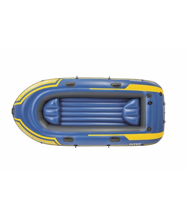 Intex Opblaasboot Challenger 3 Set driepersoons
