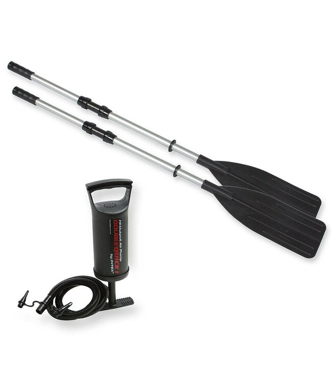 Intex Opblaasboot Challenger 3 Set driepersoons