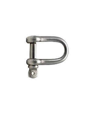 Talamex D-sluiting - oogbout RVS 4 mm