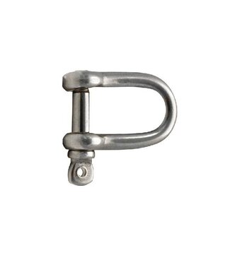 Talamex D-sluiting - oogbout RVS 5 mm