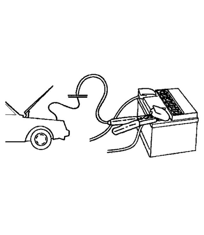 Talamex Set accuklemmen snelsluiting / quick connect