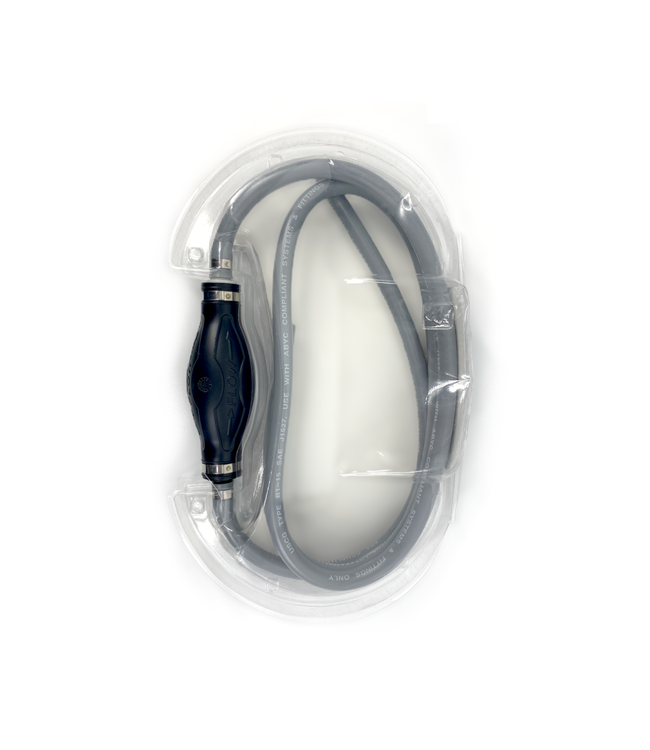 Talamex 2 meter brandstofslang met pompbal 9,5 mm EPA