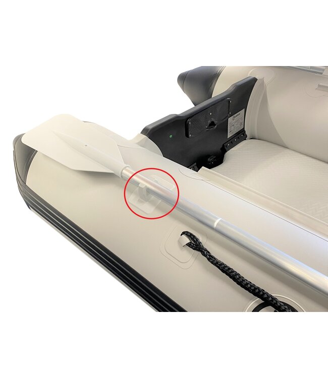 Talamex Peddel houder (plak) voor rubberboten