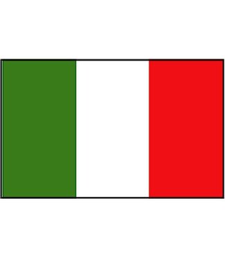 Boot vlag Italië 20 x 30 cm