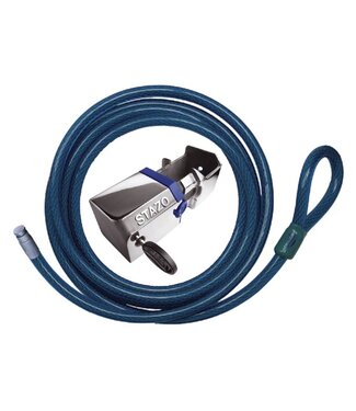 Stazo Smartlock buitenboordmotor slot met 5 m lasso kabel van Ø 20 mm