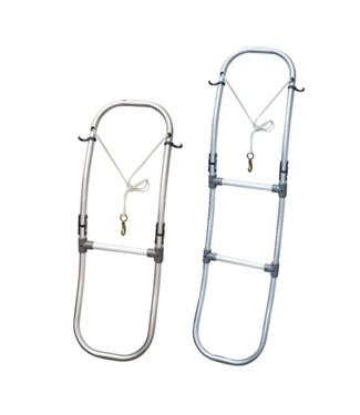 Talamex Zwemtrap aluminium voor rubberboot 2 of 3 treden