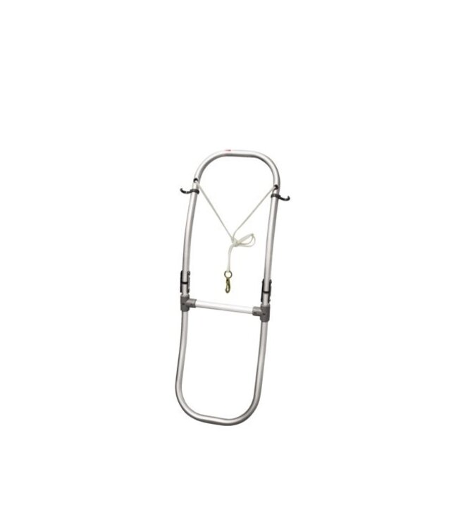 Talamex Zwemtrap aluminium voor rubberboot 2 of 3 treden