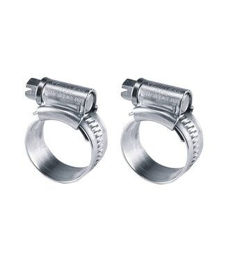 2 stuks RVS slangklem 9-12 mm Nr. 12