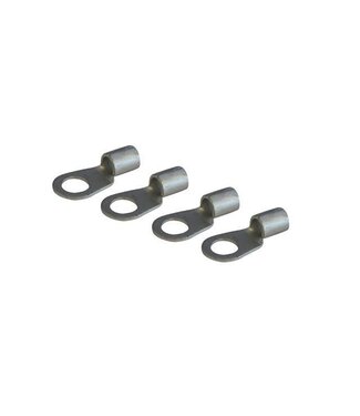 Talamex 4 stuks Kabelschoen voor kabel Ø 10 mm² met oog Ø 8 mm