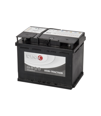 Dynac Semi-tractie 12 volt 60 ah Type 95502 SMF accu