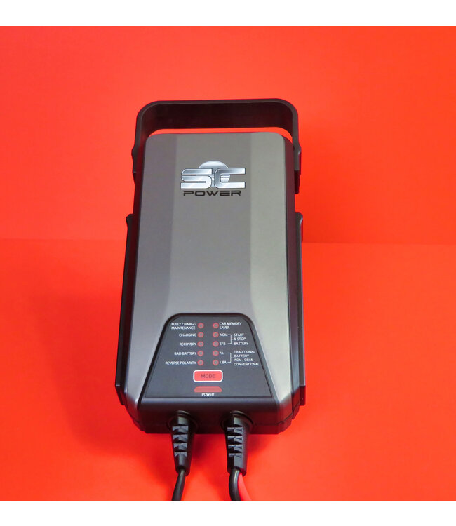 SC 70 Power premium 7 A acculader met OBD II stekker