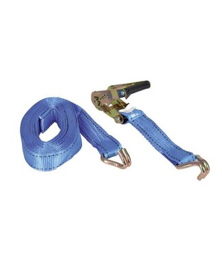 Talamex Spanband met ratelgesp en J-haak 36mm 8m