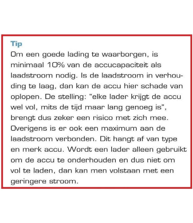 Xenteq LBC 512-10 S acculader 12 volt 10A