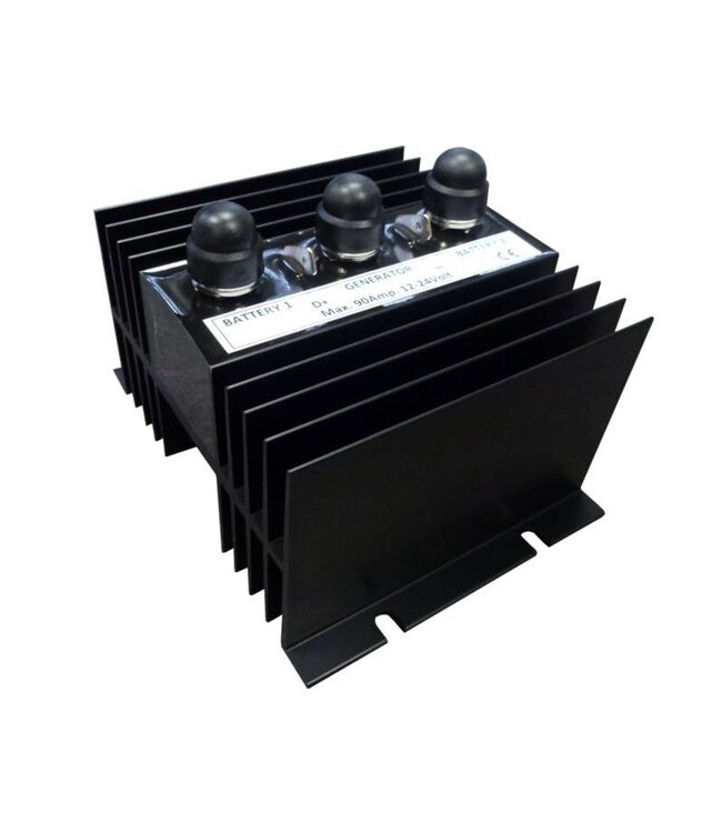 Xenteq DB 180 2-weg Laadstroomverdeler / diodebrug 12 - 24 volt